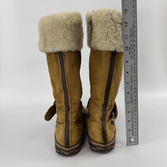 CONVERSE ALL STAR XXHI Brown Boot Fur Suede LEATHER Womens 8.5 Mens 6.5 READ! - Picture 3 of 10